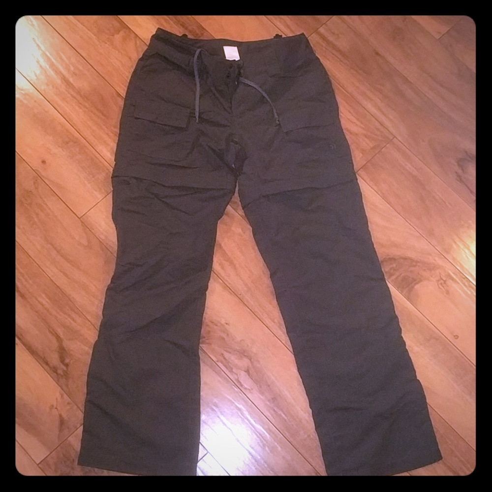 North face zip offs